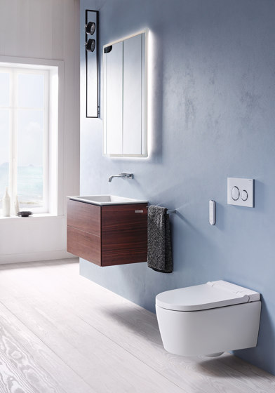 AquaClean | Sela wall-hung WC gloss chrome | WC | Geberit