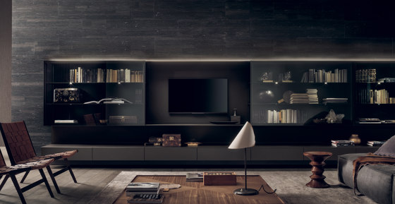 Abacus living | Wall storage systems | Rimadesio