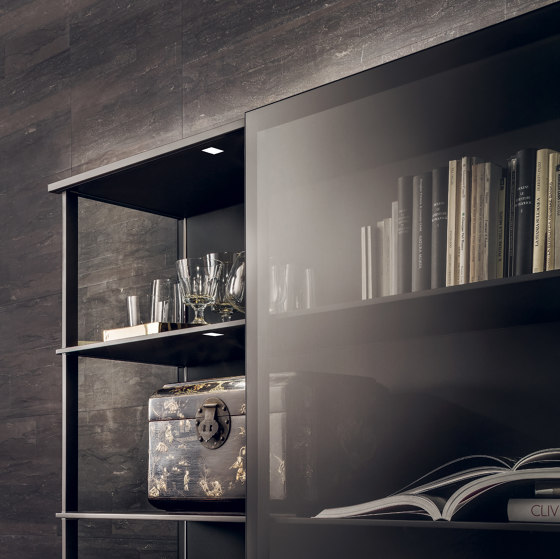 Abacus living | Wall storage systems | Rimadesio