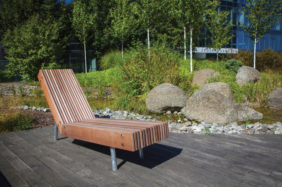 woody | Park bench with backrest | Benches | mmcité