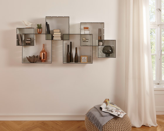 Konnex wall shelf | Shelving | Müller small living