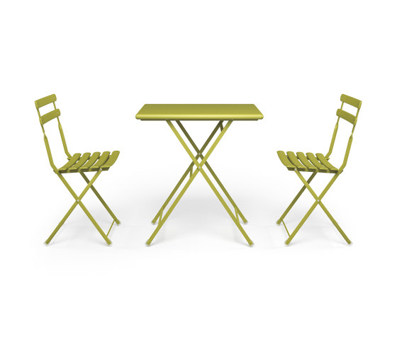 Arc en Ciel 2 seats folding table | 334 | Bistrotische | EMU Group