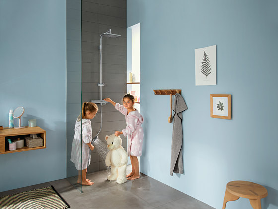 hansgrohe Showerpipe Croma 160, bras de douche 270 mm | Robinetterie de douche | Hansgrohe