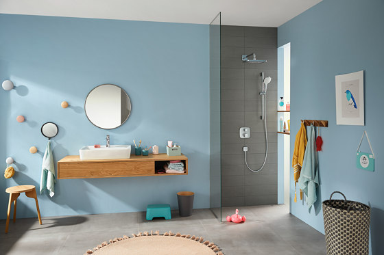 hansgrohe Mitigeur thermostatique douche mural Ecomax | Robinetterie de douche | Hansgrohe