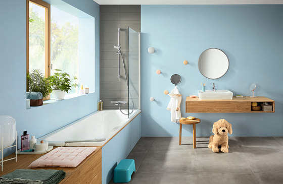 hansgrohe Mitigeur thermostatique douche mural Ecomax | Robinetterie de douche | Hansgrohe