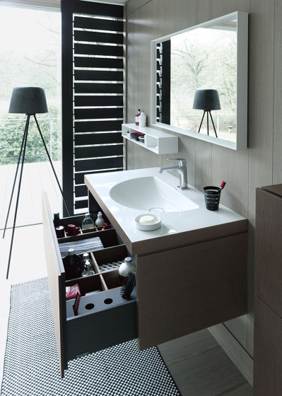 Darling New - Vanity units with integrated console | Vanity units | DURAVIT