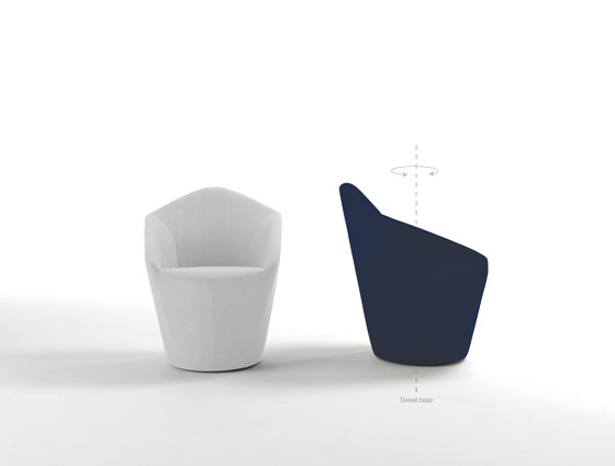 Penta lounge chair | Poltrone | viccarbe