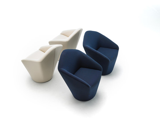 Penta lounge chair | Poltrone | viccarbe