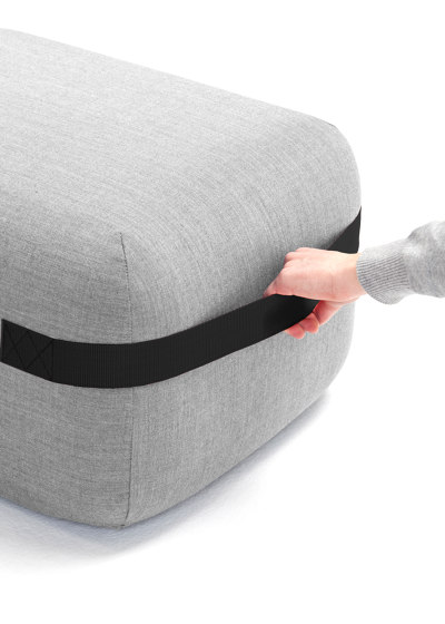 Season Outdoor pouf 50 fixed or with casters | Pouf | viccarbe