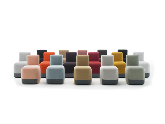 Pouf Season Outdoor 40 fijo o con ruedas | Pufs | viccarbe