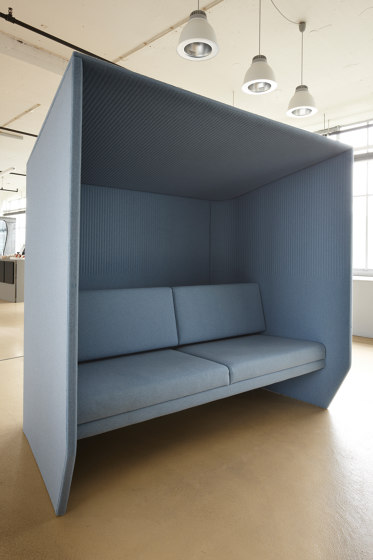 BuzziHub Side | Sound absorbing architectural systems | BuzziSpace