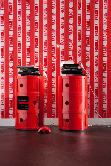 Componibili Classic Rosso 2 Elementi | Tavolini alti | Kartell