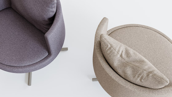 Round Pouffe | Poufs | B&T Design