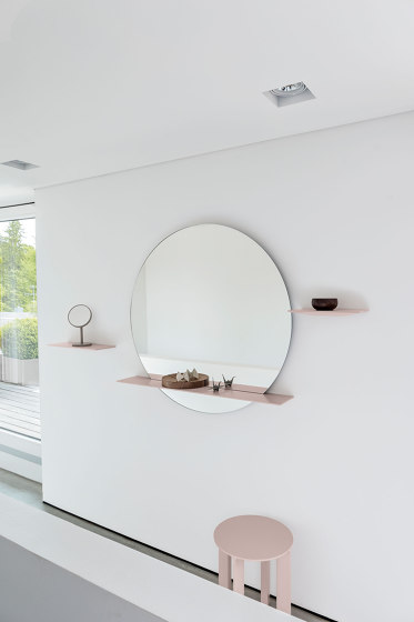 CUT Mirror with shelf | Mirrors | Schönbuch