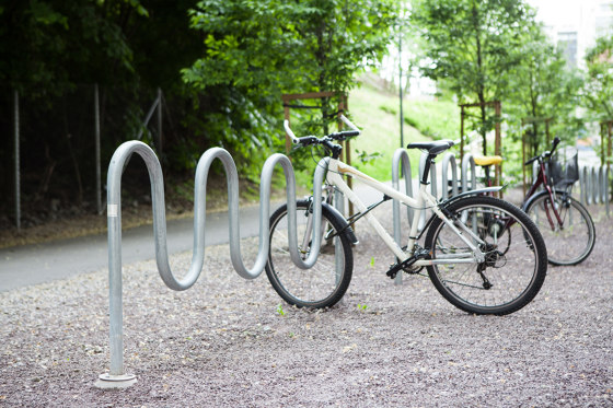 Sinus bicycle rack | Soportes para bicicletas | Vestre