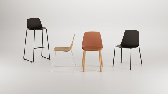 Maarten Plastic Outdoor chair | Sedie | viccarbe