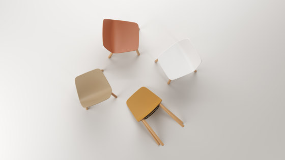 Maarten Plastic Outdoor chair | Sedie | viccarbe