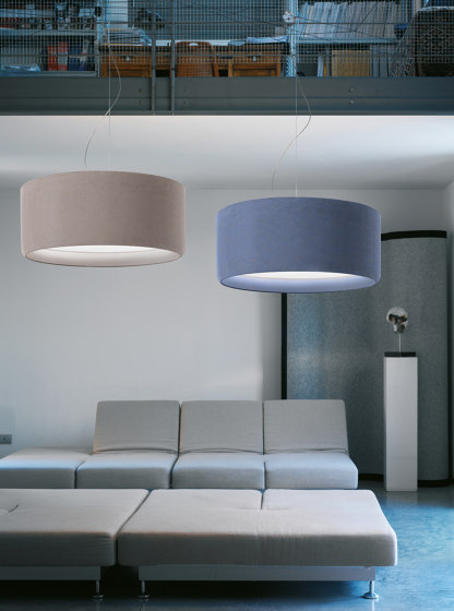 Cilindro Soft pendant light with fabric shade | Pendelleuchten | MODO luce