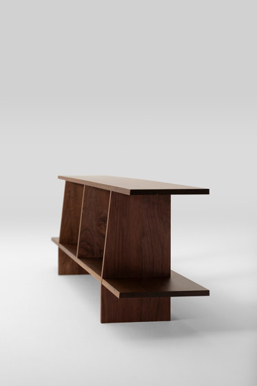 Hiroshima Stool Mid (Wooden seat) | Tabourets | MARUNI