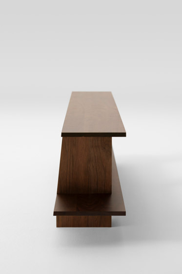 Hiroshima Stool Mid (Wooden seat) | Tabourets | MARUNI