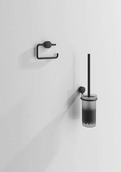 Toilet roll holder with cover | 815.21.200 | Portarotolo | HEWI