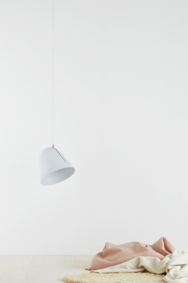 Tilt S pendant light grey | Suspensions | Nyta