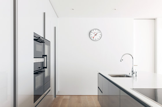 Wall clock, 40cm, golden kitchen clock | Clocks | Mondaine Watch
