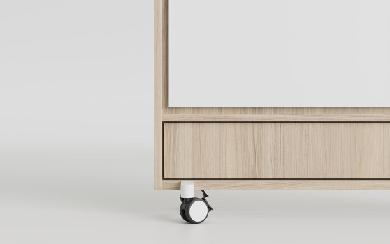 CHAT BOARD® Dynamic - Wood Acoustic Shelf | Parois mobiles | CHAT BOARD®
