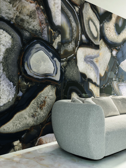 Tele di Marmo Precious Crystal Azure | Carrelage céramique | EMILGROUP