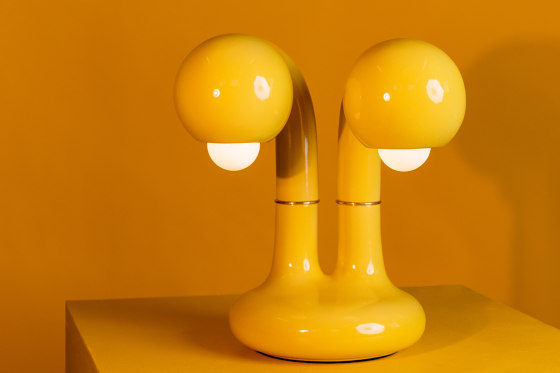 Table Lamp 3-Globe 24” Matte Burnt Orange | Table lights | Entler