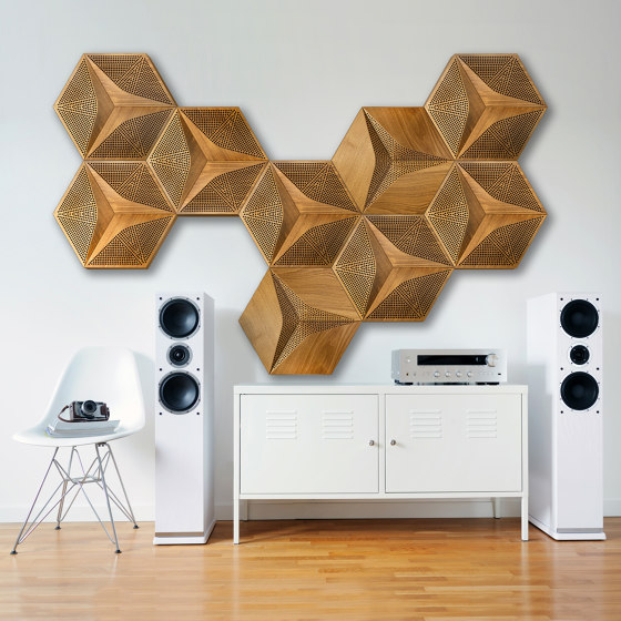 Hexago CM-D | Sound absorbing wall systems | Form at Wood