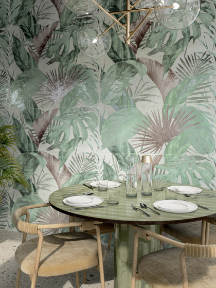 Mirabilia | Wild Foliage 50x120 | Ceramic tiles | Marca Corona