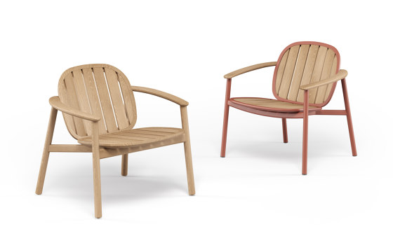 Twins Alu-teak armchair | 6041 | Chairs | EMU Group