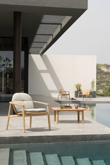 Twins Alu-teak lounge chair | 6042 | Sillones | EMU Group