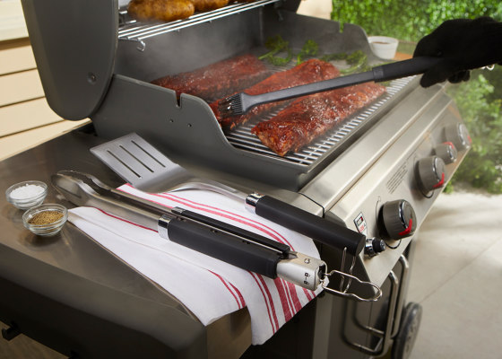 Precision Grill & Tongs Spatula Set | Barbeque grill accessories | Weber