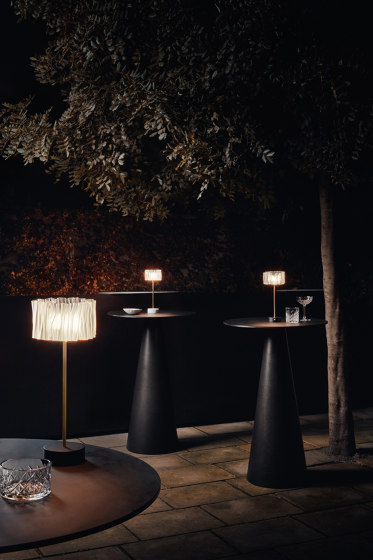 Accordéon Battery | Prisma/Black | Table lights | Slamp