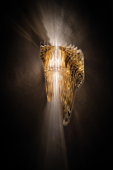 Aria Gold Large | Lámparas de suspensión | Slamp