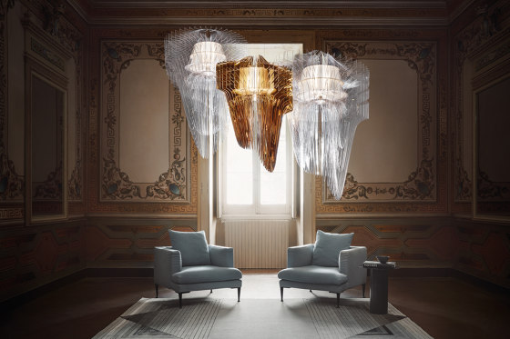 Aria Transparent Small | Suspended lights | Slamp