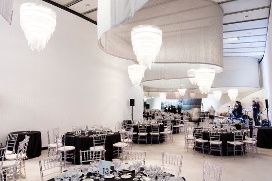 Ceremony Suspension Small | White | Suspended lights | Slamp