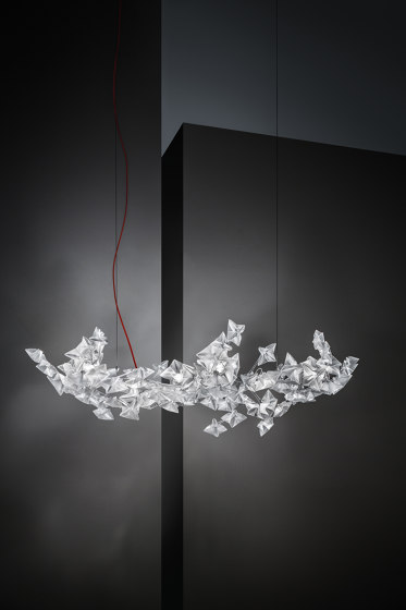 Hanami Suspension Small | Red Wire | Suspended lights | Slamp