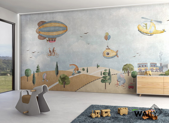 Circusland | Revestimientos de paredes / papeles pintados | WallyArt