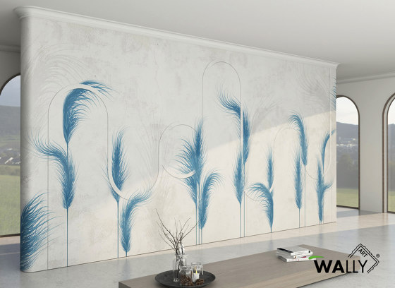 Indaco | Revestimientos de paredes / papeles pintados | WallyArt