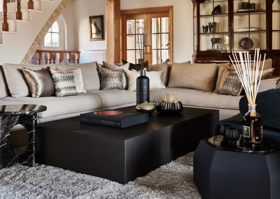Basalt Coffee Table Brushed Oak + Metal Lacquer | Mesas de centro | DAMI Luxury Interior