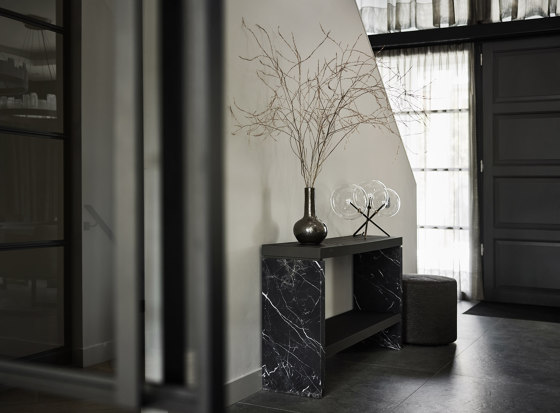 Cinnabar Console Brushed Oak + Marble + Softtouch | Consolle | DAMI Luxury Interior