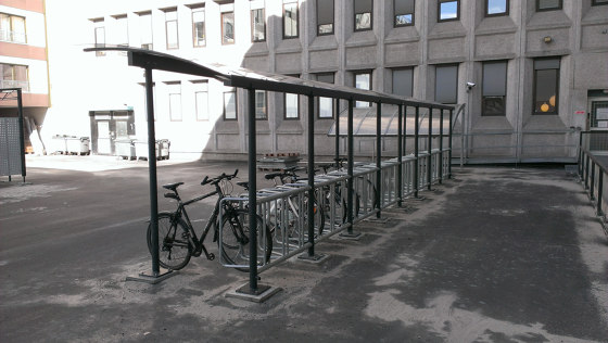Combi Bike Überdachung | Fahrradständer | Euroform W