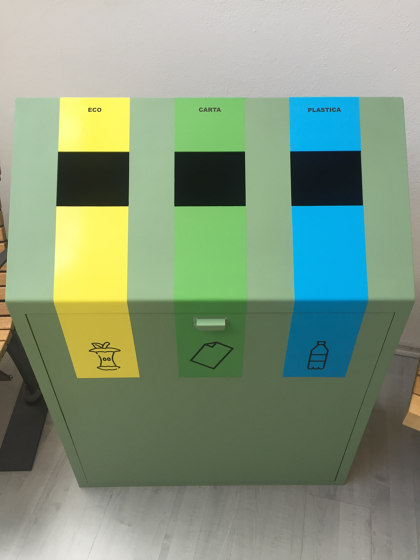 Eco Mülltrennbehälter | Abfallbehälter / Papierkörbe | Euroform W