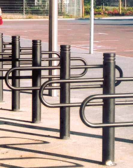 Fritz bike rack | Bicycle stand railings | Euroform W
