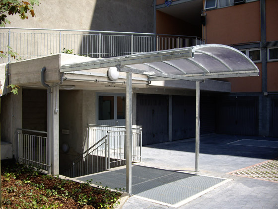 Galleria shelter | Range-vélos | Euroform W