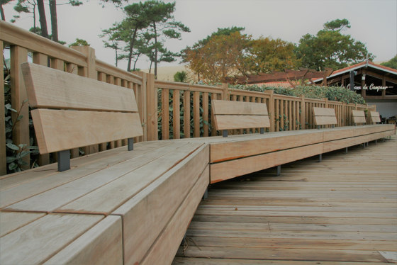 Isola modular bench & planter | Asientos isla | Euroform W