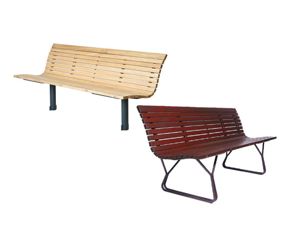 Stilo P bench | Benches | Euroform W